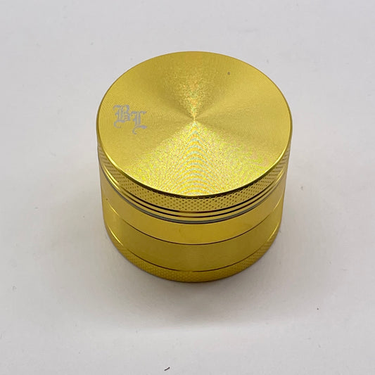 Black Leaf Large Gold 4-Part Grinder