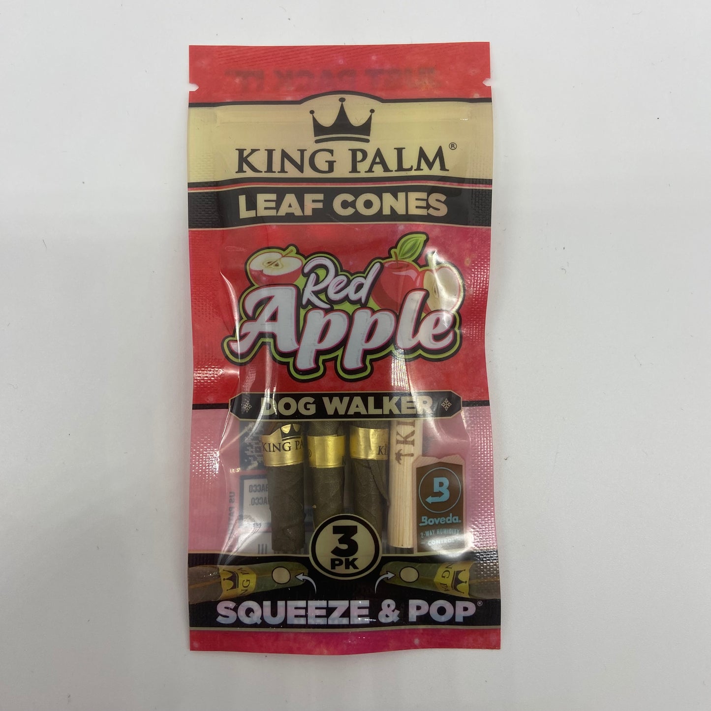 King Palm 'The Dog Walker' Red Apple