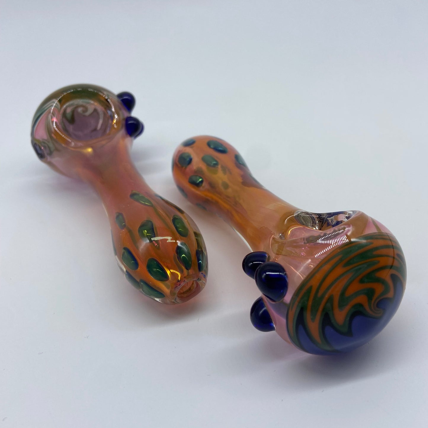 Pink Glass Hand Pipe