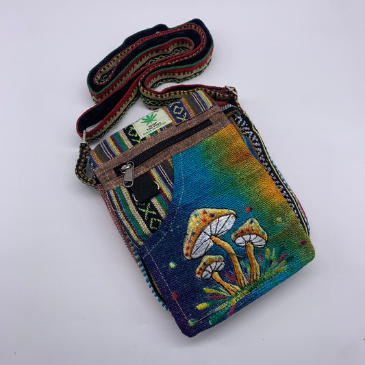Passport Bag - Mushroom Tie-Dye