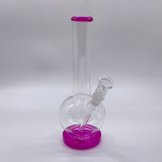 Pink Base Glass Water Pipe