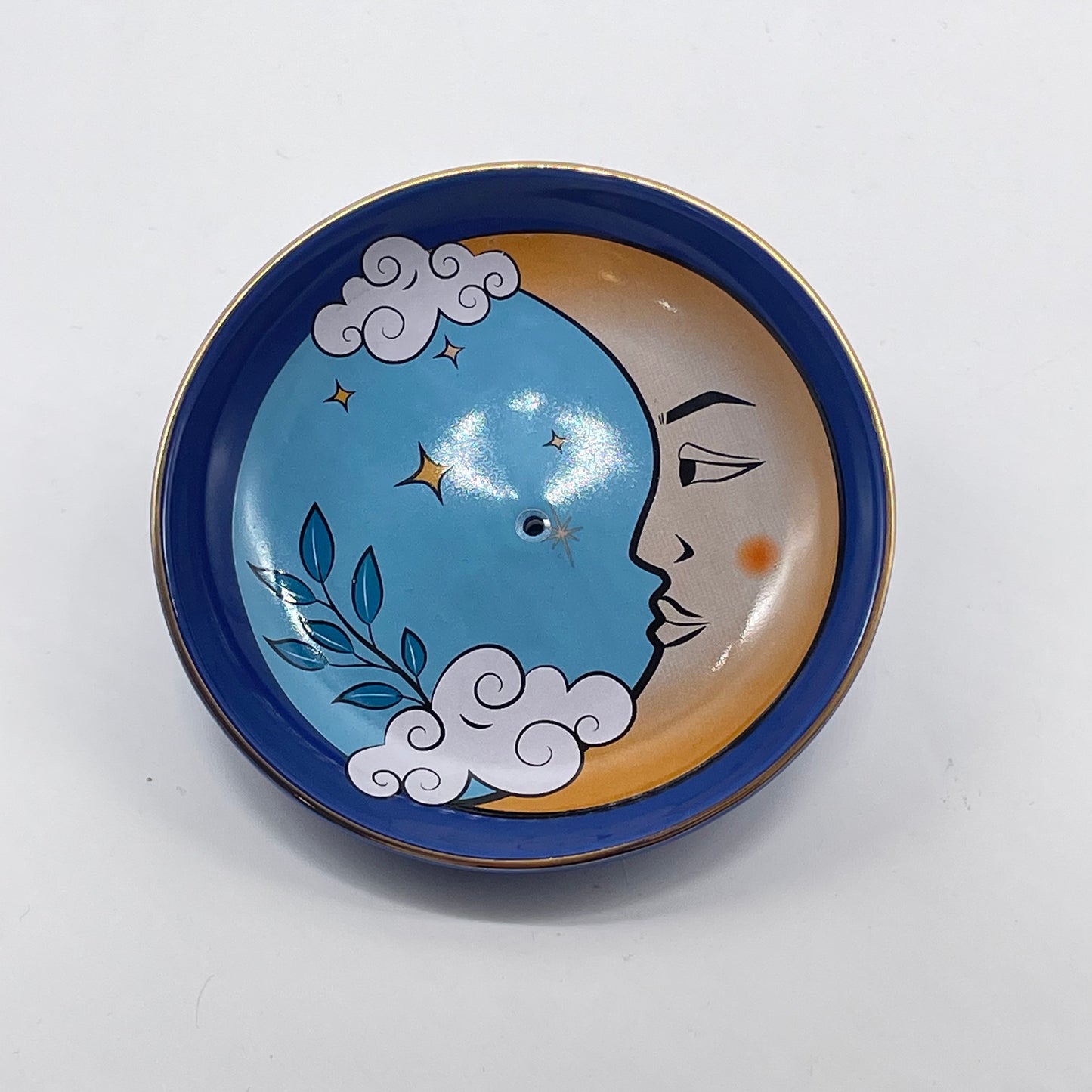 Moon Ceramic Incense Tray