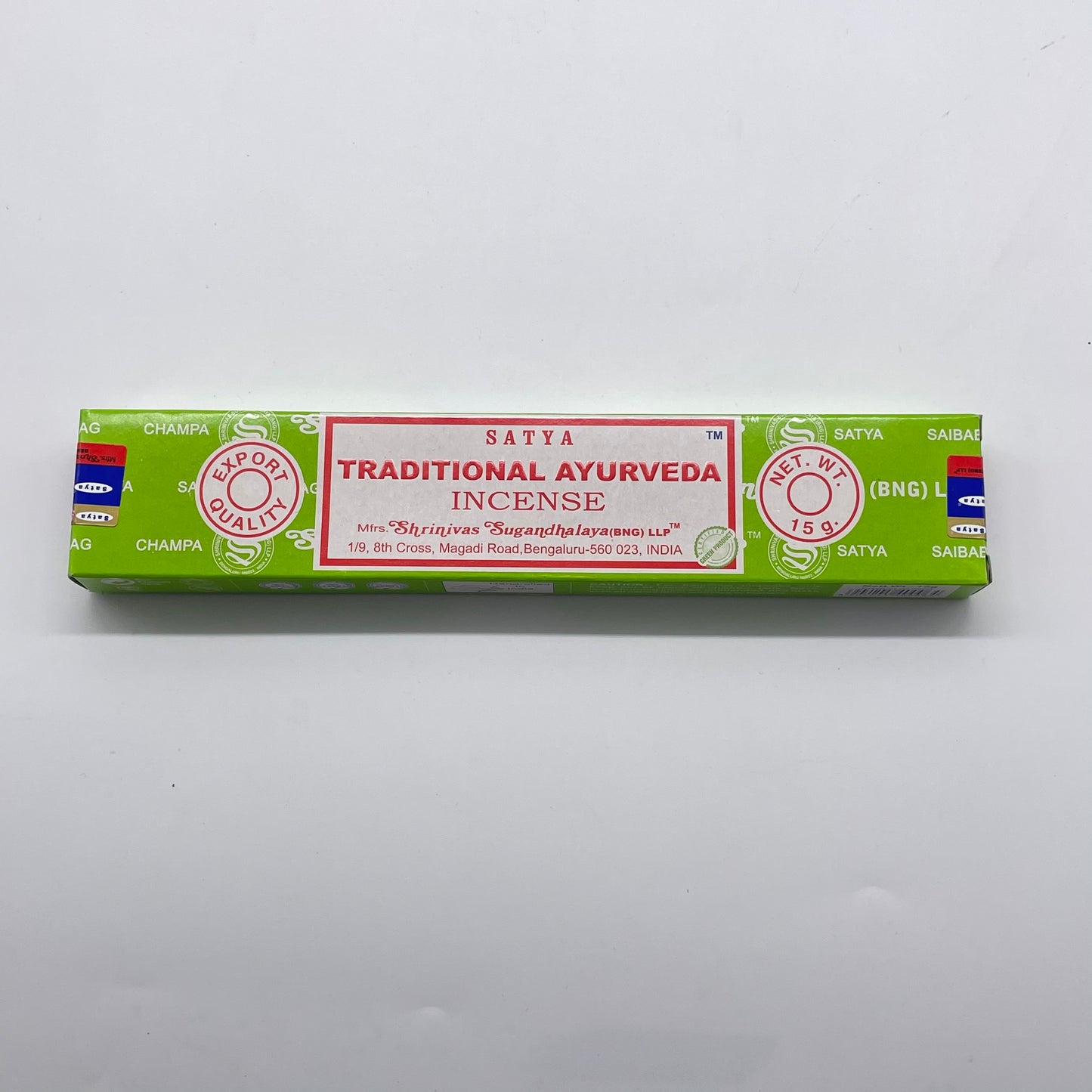 SATYA 'Traditional Ayurveda' Incense Sticks