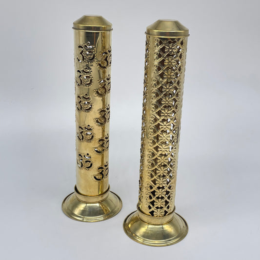 Golden Pillar Incense Holder