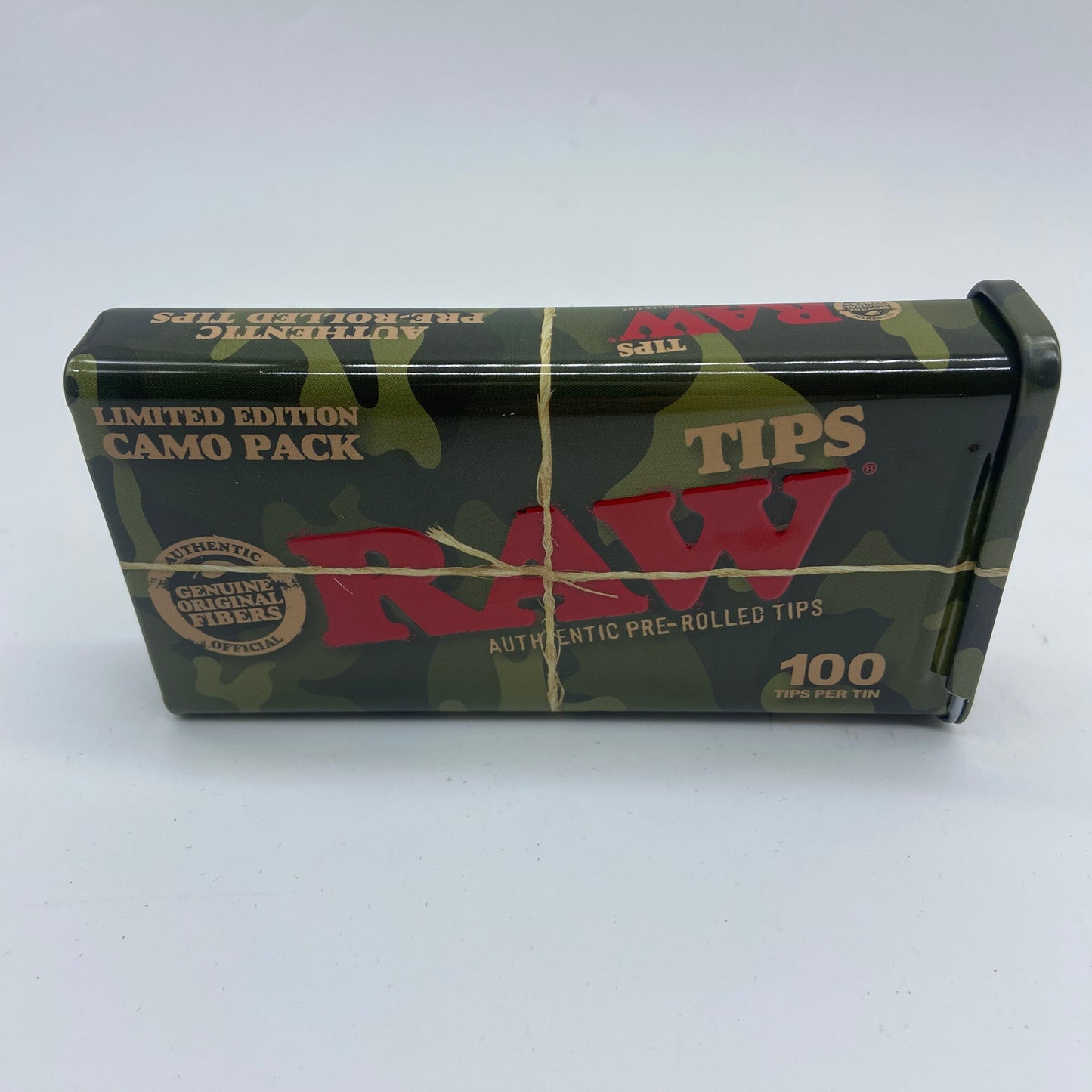 RAW 100 x Pre-Rolled Tips - Limited Edition Camo Pack