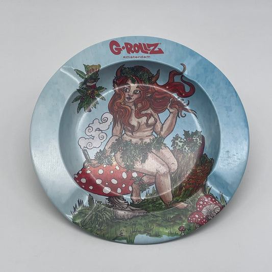 G-ROLLZ 'Vondel Nymphh' Metal Ashtray