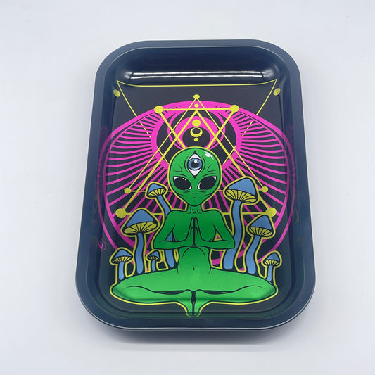 Alien Chrome Medium Roll Tray