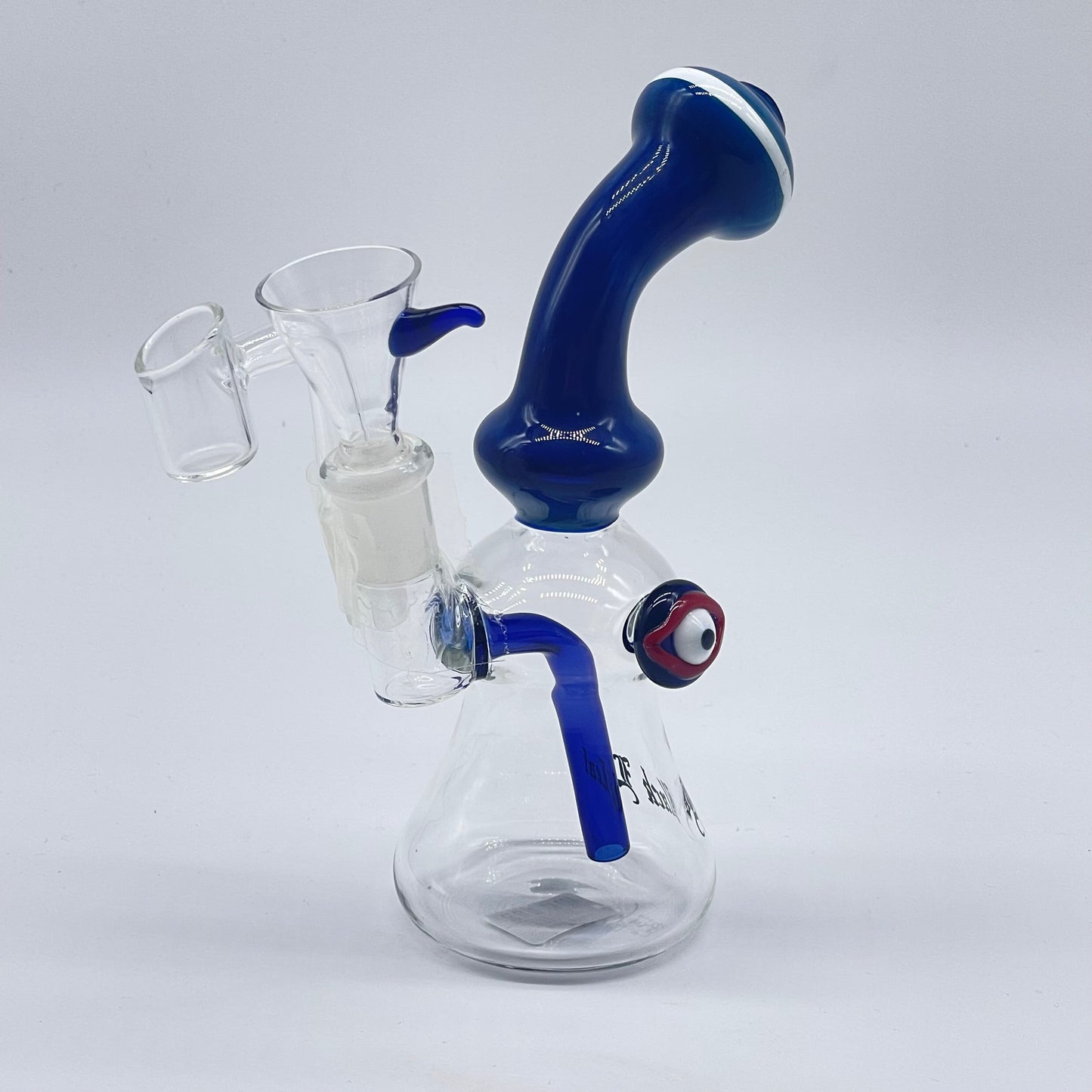 Cachimbo de água Blackleaf Blue Eye com tigela adaptadora