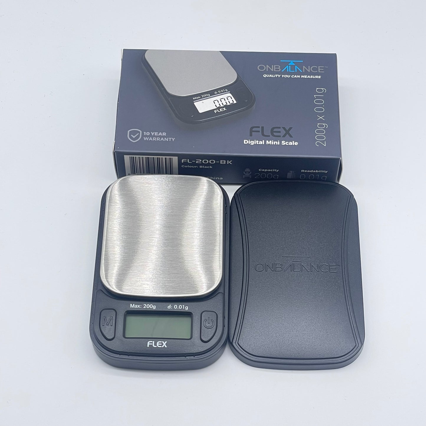 ONBALANCE FLEX Scales 0.01-200g - Black