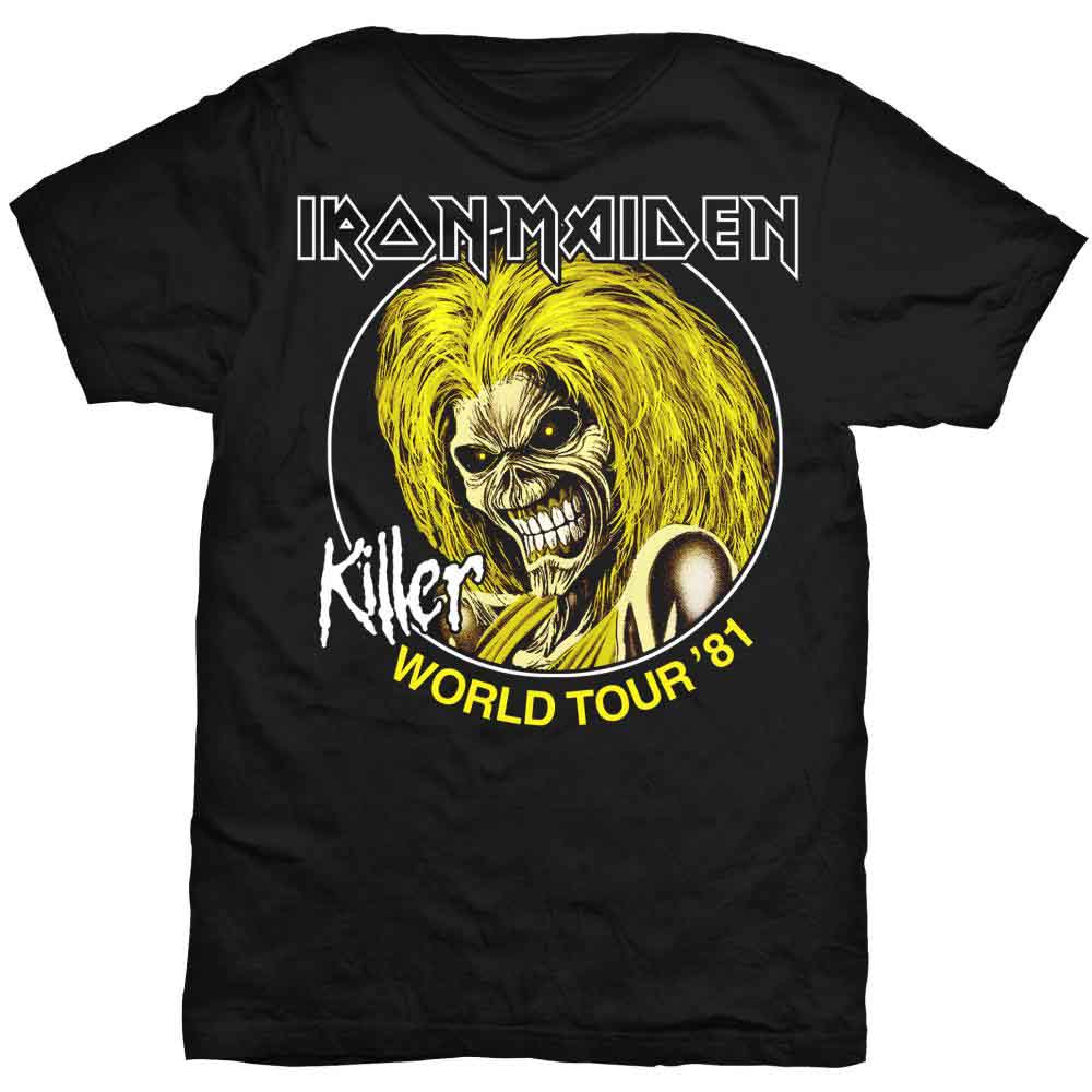 IRON MAIDEN 'Killers World Tour '81 ' Tee