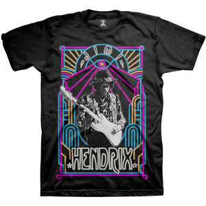 Jimi Hendrix Electric Lady Land Neon Tee