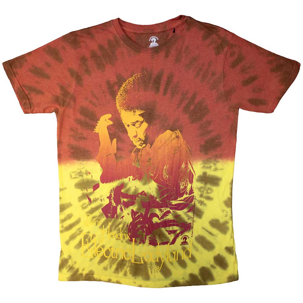 Jimi Hendrix Electric Ladyland Red Dip Dye