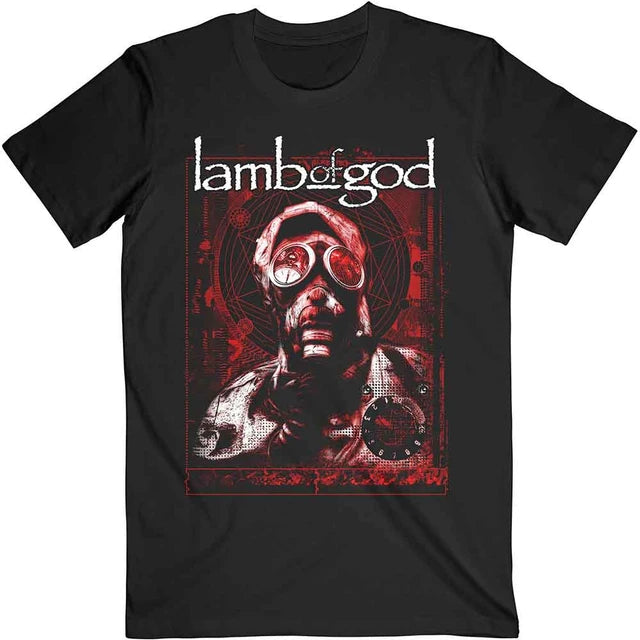 LAMB OF GOD Gas Mask Tee