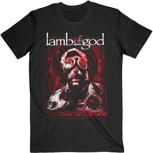 LAMB OF GOD Gas Mask Tee