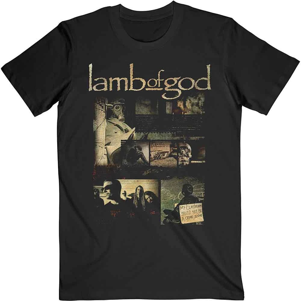 LAMB OF GOD Album Collage Tee