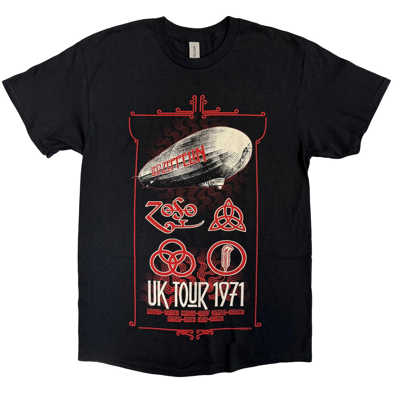 Led Zeppelin UK Tour '71 Tee
