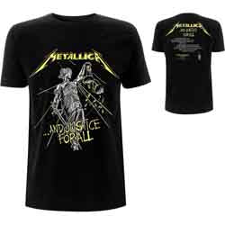 Metallica 'And Justice for All' Tracks Tee