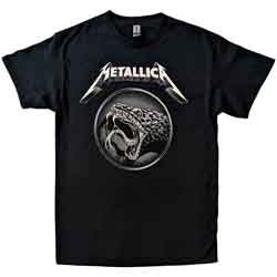 Camiseta 'Pôster do álbum preto' do Metallica