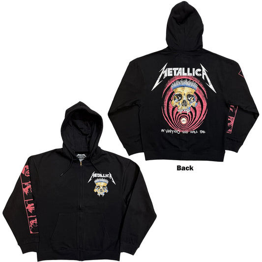 METALLICA In Vertigo Zip-Up Hoodie