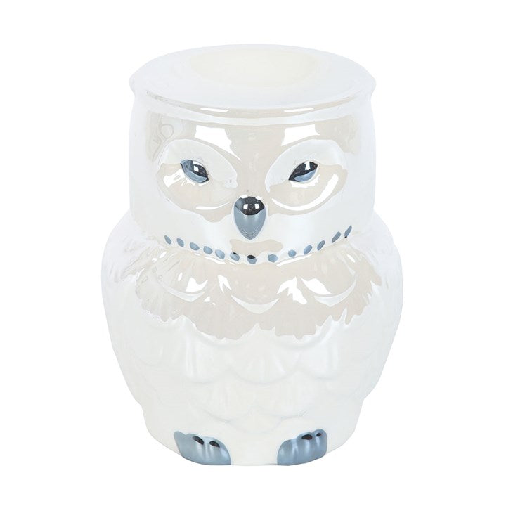 Iridescent Owl Oil Burner