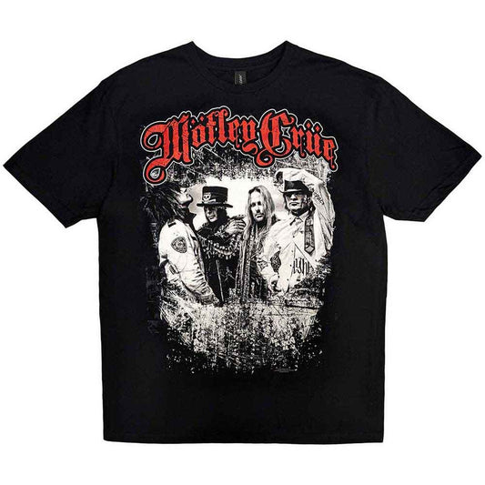 MOTLEY CRUE Greatest Hits Band Shot Tee