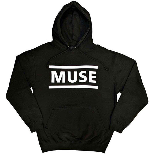 Muse Pullover Hoodie White Logo