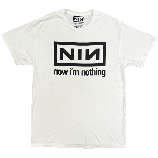 NINE INCH NAILS Now Im Nothing White Tee