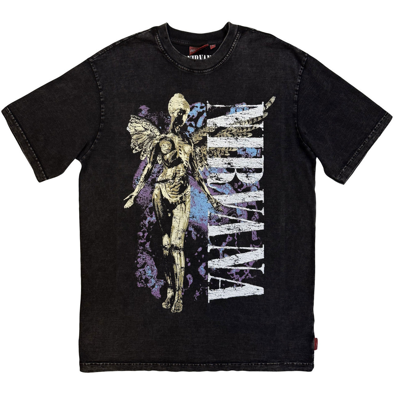 Nirvana In Utero Angel Wash Unplugged Tee