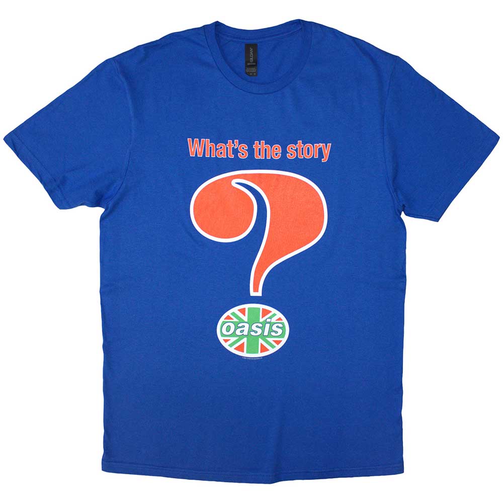 OASIS UNISEX T-SHIRT: QUESTION MARK