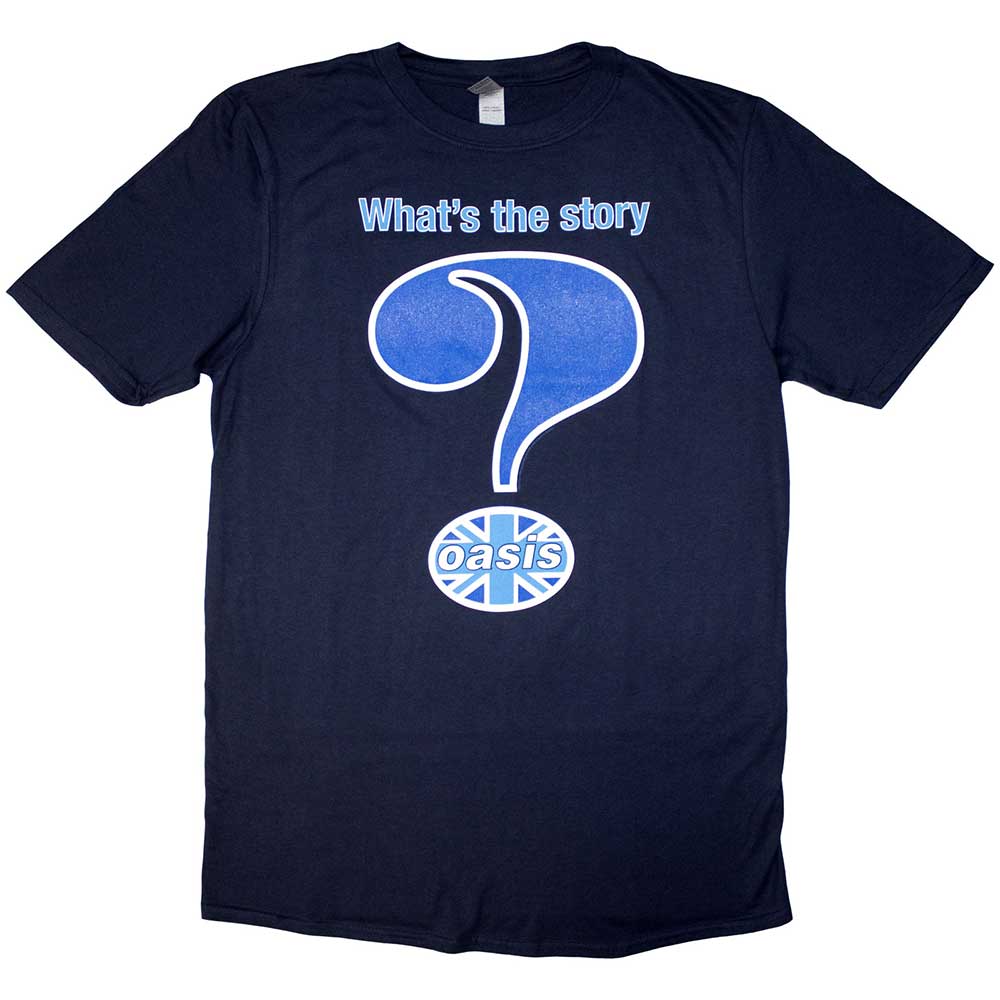 OASIS UNISEX T-SHIRT: QUESTION MARK