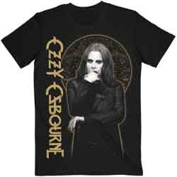Ozzy T-shirt Patient No.9 Gold Graphic