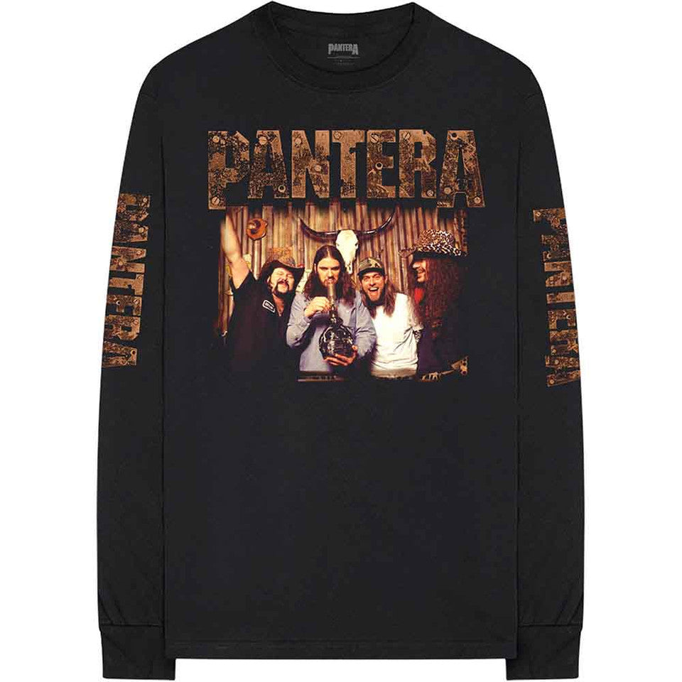 Pantera Long Sleeve T-Shirt Skull Bong Group