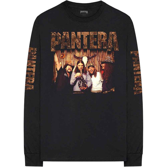 Pantera Long Sleeve T-Shirt Skull Bong Group