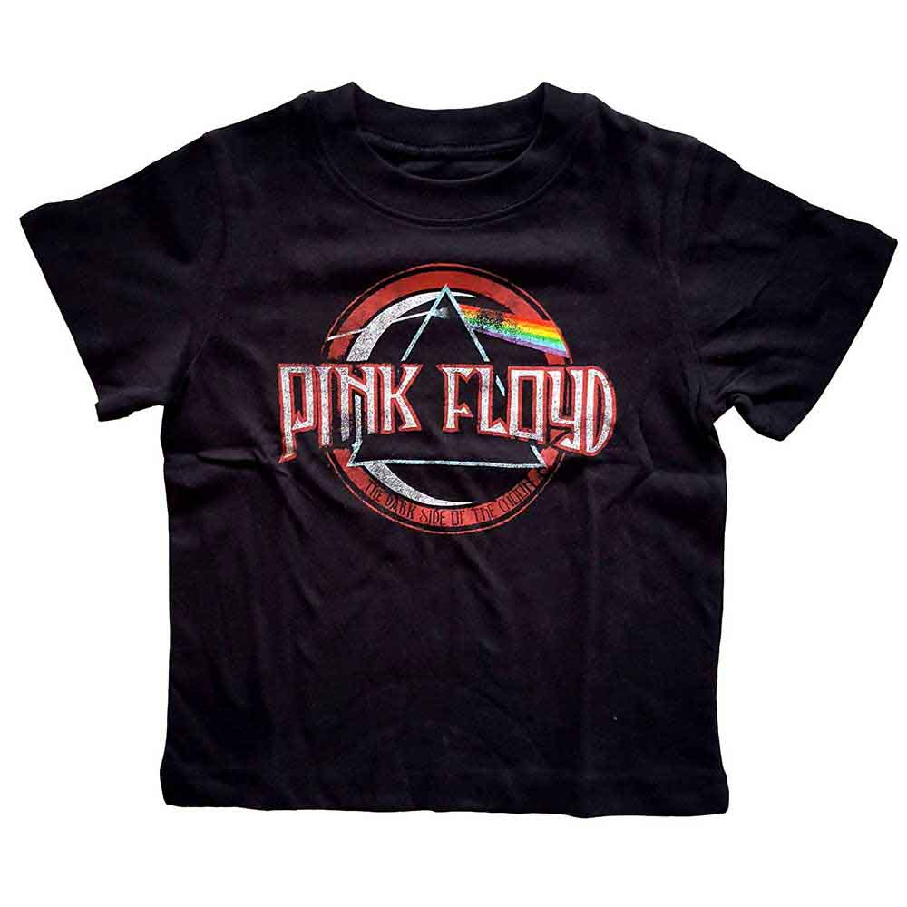 PINK FLOYD KIDS TODDLER T-SHIRT: VINTAGE DARK SIDE OF THE MOON SEAL