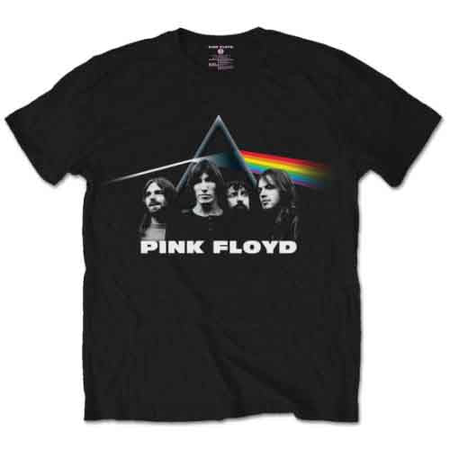 Camiseta "Banda e Prisma" do Pink Floyd 