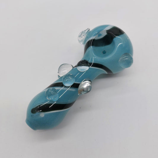 Textured Blue Pipe