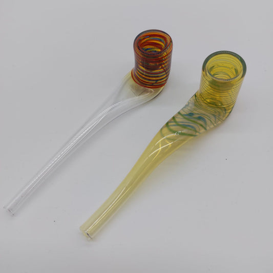 Big Bowl Long Glass Pipe