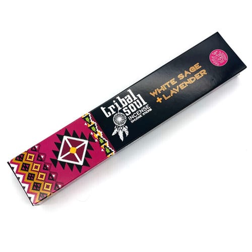 TRIBAL SOUL Incense Smudge Sticks - White Sage & Lavender