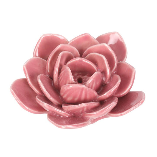 Pink Water Lily Incense Plate