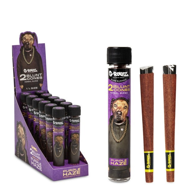 G-Rollz 1 1/4 'The Dog' Purple Haze Terp Cones