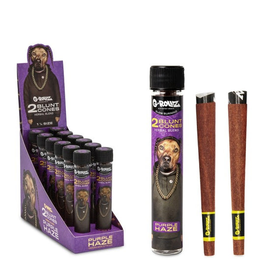 G-Rollz 1 1/4 'The Dog' Purple Haze Terp Cones