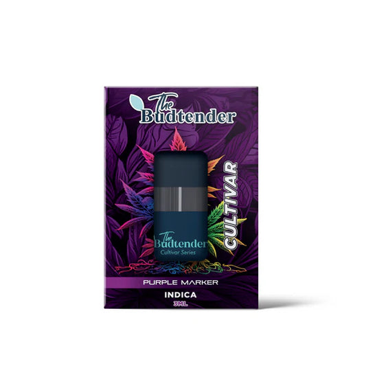 BUDTENDER 3ml Live Resin - Purple Marker - Indica