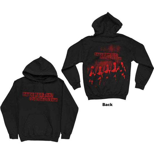 Rage Against The Machine Pullover Hoodie Nuns Back Print