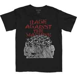 RAGE AGAINST THE MACHINE Crowd Masks Tee