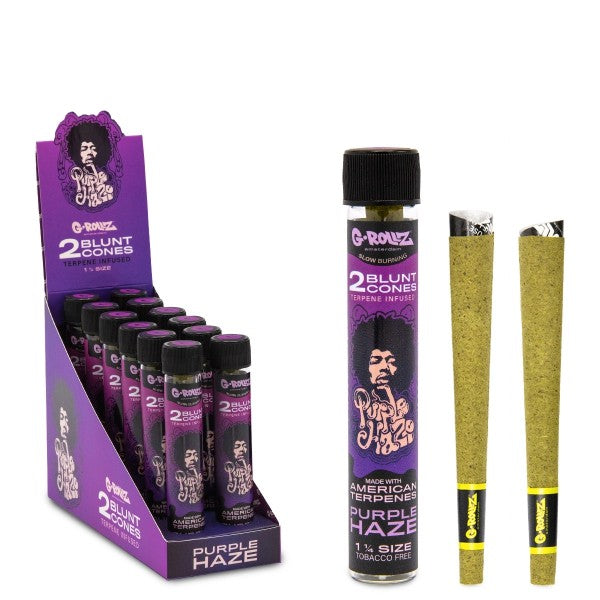 G-Rollz 1 1/4 Purple Haze Terp Cones