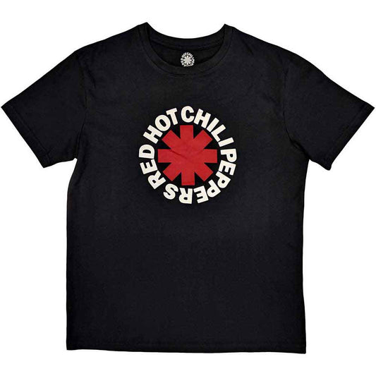 RED HOT CHILI PEPPERS UNISEX T-SHIRT: CLASSIC ASTERISK