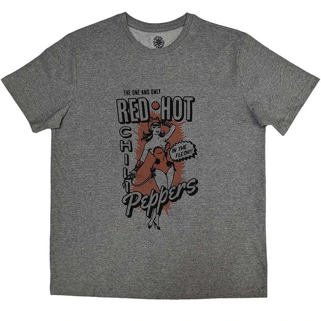 Red Hot Chili Peppers In The Flesh Grey Tee