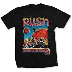 Camiseta Rush "US Tour '78"