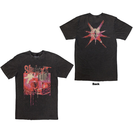 SLIPKNOT TESF Barcode Stonewash Tee