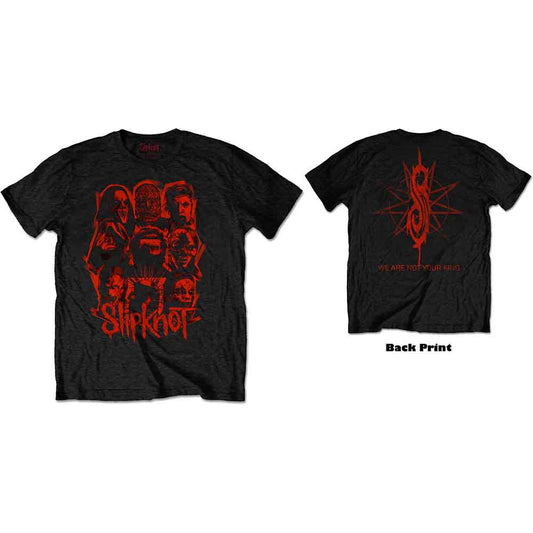 SLIPKNOT WANYK Red Backprint Tee